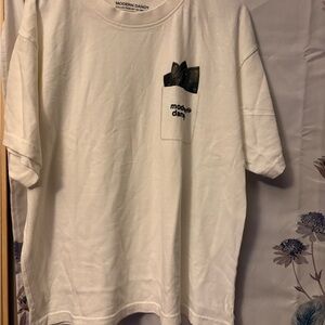 White Short Sleeve Tee